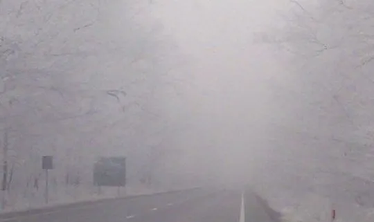 Ceaţă periculoasă pe DN10