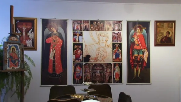 Din Biserică, în Galerie de artă