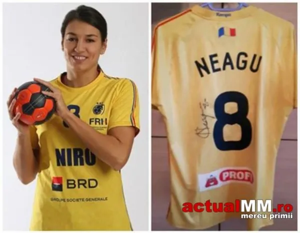 Tricoul Cristinei Neagu, vândut cu 2.500 de lei la o competiţie caritabilă