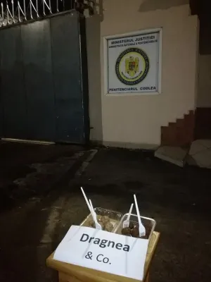 A protestat singur în faţa Penitenciarului