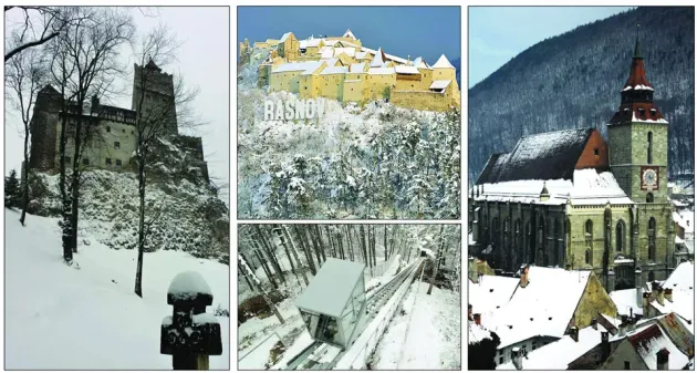 Ce vinde cel mai bine Braşovul:
Castelul Bran, Cetatea Râşnov şi Biserica Neagră