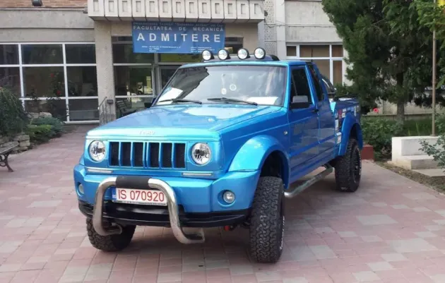 Noul ARO românesc, făcut din fiare vechi şi piese second-hand