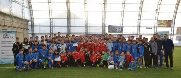 Academia Gheorghe Hagi a câştigat turneul Enjoy Sports Winter Cup, categoria 2004