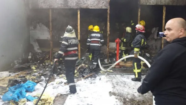 Incendiu la fostul club Bamboo din Braşov
