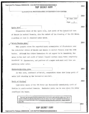Documente declasificate CIA. Anul în care Braşovul a fost sub ape