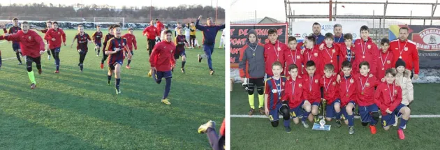 Campioana ţării, Luceafărul Cluj, s-a impus la Braşov Indoor Cup – categoria 2005 