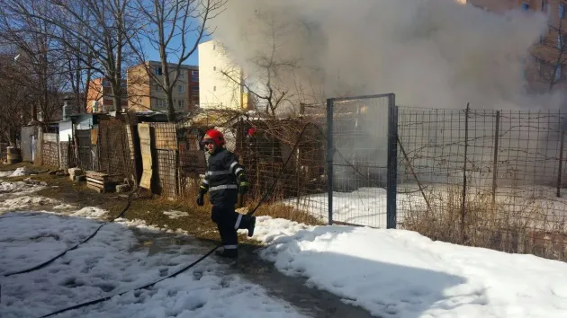 Incendii la Brădet şi Braşov