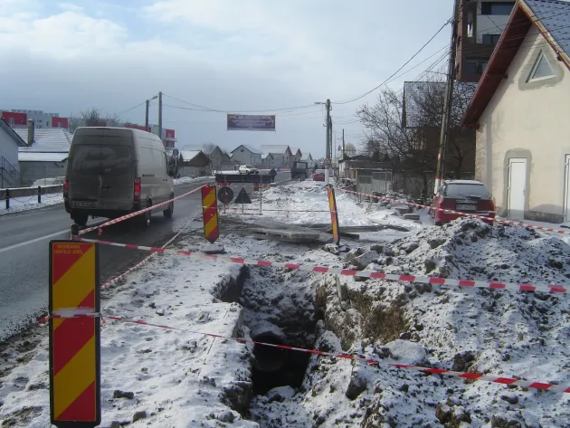 Investiţia privind canalizarea pluvială din cartierul de tineri va fi în curând finalizată