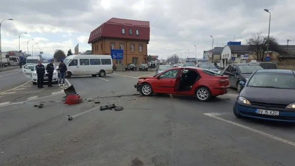 Accident la capătul de linie RAT din Bartolomeu