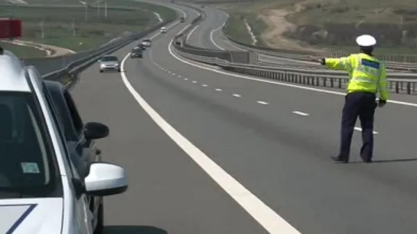 Braşovean prins cu aproape 200 km/h pe autostradă