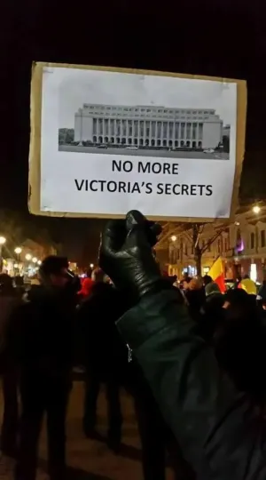 Mesajele de la proteste care i-au plăcut premierului Grindeanu