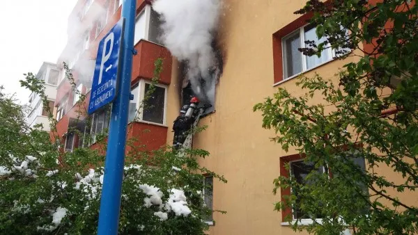 Ziua şi blocul evacuat în cartierul Tractorul