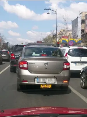 Maşina care stârneşte zâmbete în trafic