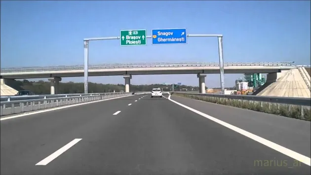 Braşovean prins cu 195 km/h pe A3