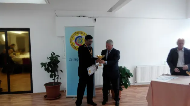 Un braşovean pe podium la „naţionalele” de şah ale Poliţiei Locale