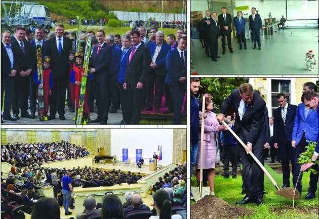 Şi a fost şi vizita lui Iohannis la Braşov!