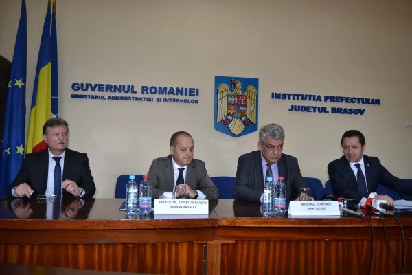 Ministrul Economiei a venit la Braşov, pentru a rezolva „paradoxul de la Făgăraş”