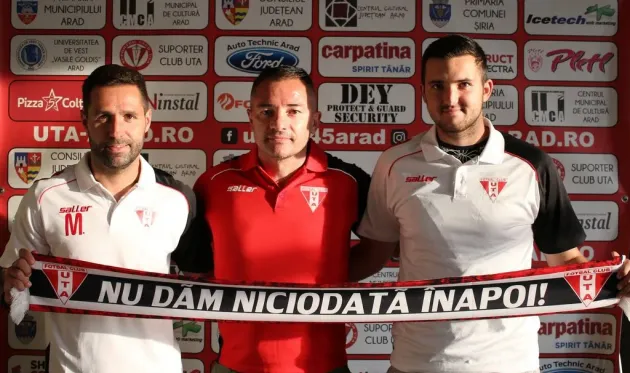 Grigorie și Căucă la UTA