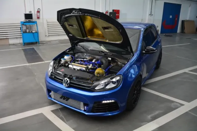 Fiul lui Dragnea are cel mai puternic VW Golf modificat în România