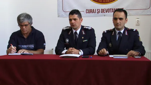 Pompierii, alpinişti utilitari