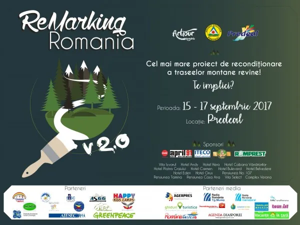 Predeal: “ReMarkingRomania”, cel mai mare proiect de recondiționare trasee montane  