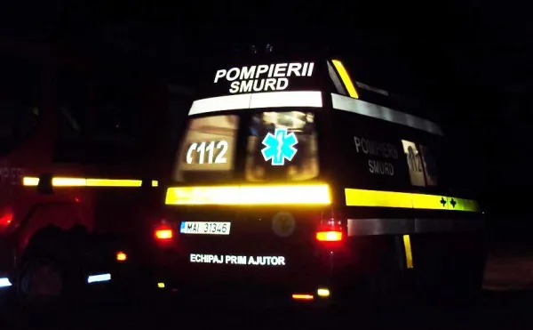 Explozie la abatorul Luca, vineri noapte. Un bărbat grav rănit