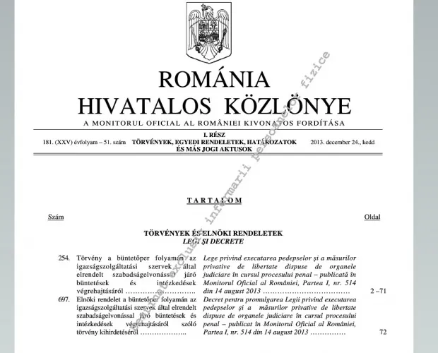 Monitorul Oficial al României în limba maghiară, cea mai costisitoare publicaţie din lume
