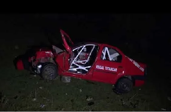 Pilot ajuns în râpă în pasul Bran-Rucăr