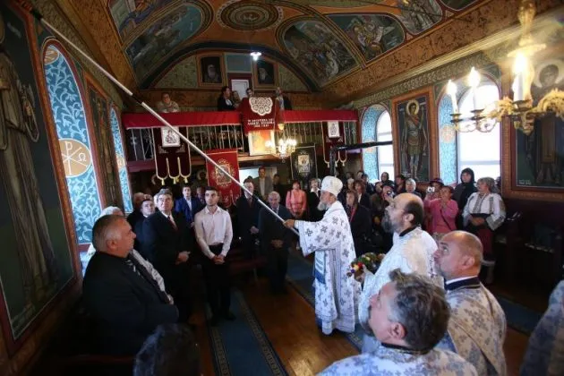 Sărbătoare mare pentru micuţa comunitate de ortodocşi din Racoş