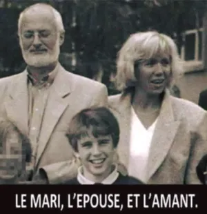 Brigitte Macron şi poza cu ambii soţi