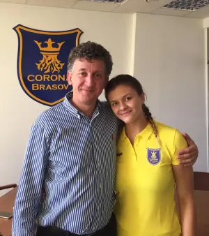 Daria Bucur a semnat un contract pe cinci ani cu Corona