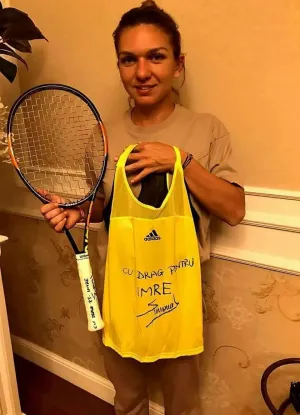 Simona Halep, „Alături de Imre Janko”