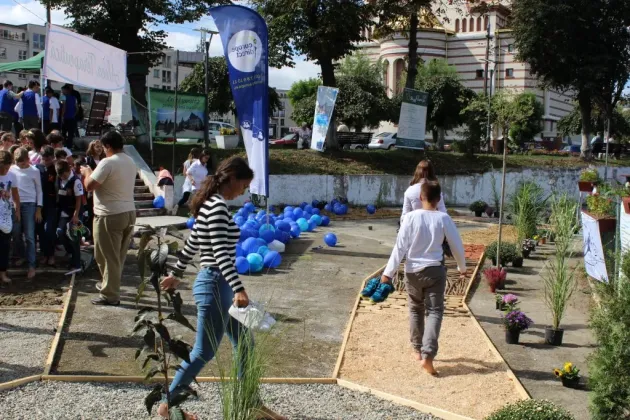 Alee terapeutică pe promenada Făgăraşului