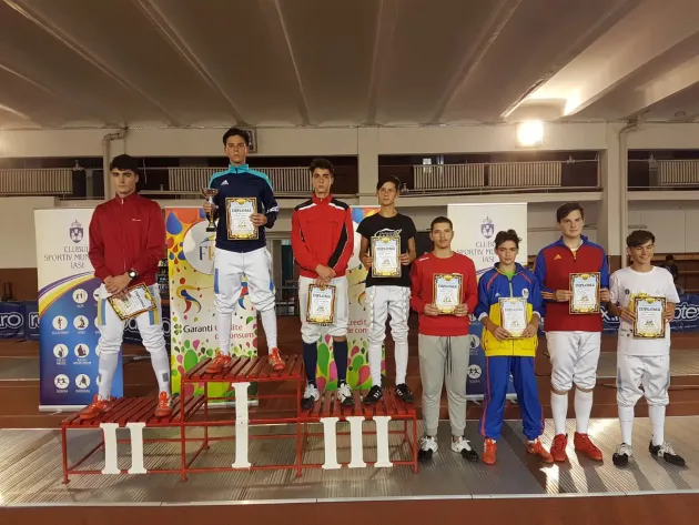 Aur şi argint pentru Rareş Ailincă, la  Cupa Federaţiei 