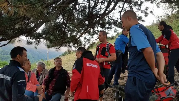 Intervenție pe Tâmpa pentru cinci turiști epuizați fizic