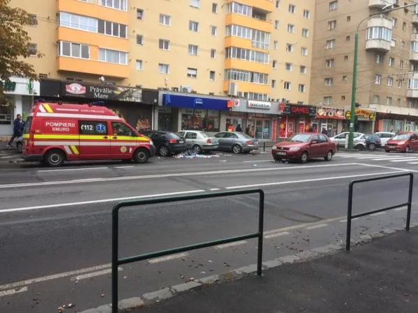 Pieton accidentat miercuri dimineață, pe Griviței