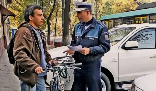 Bicicliştii vor fi sancţionaţi mai blând pentru încălcarea regulilor de circulaţie 