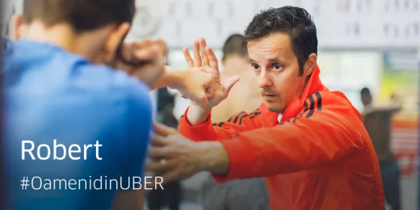 #OamenidinUBER: Robert, antrenorul de box