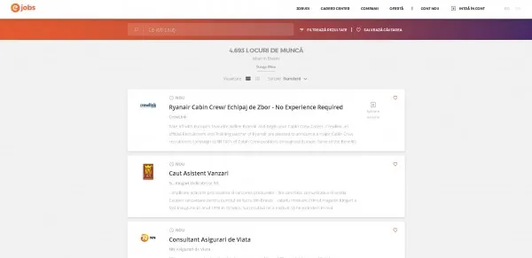 Firmele braşovene au postat aproape 1.800 de anunţuri de recrutare online în trimestrul 3