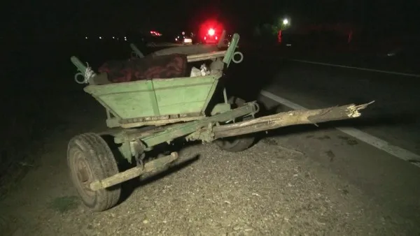 Şoferul beat, căruţaşii fără lumini