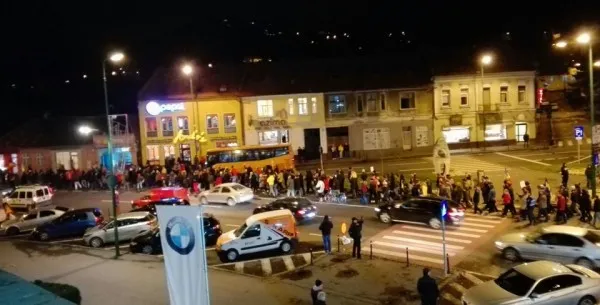 Protest cu acte în regulă la Braşov