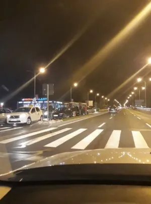Carambol pe Calea Bucureşti