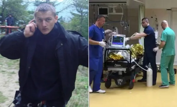 Polițiștii din Brașov au donat sânge pentru colegul din Suceava tăiat în cap cu sabia