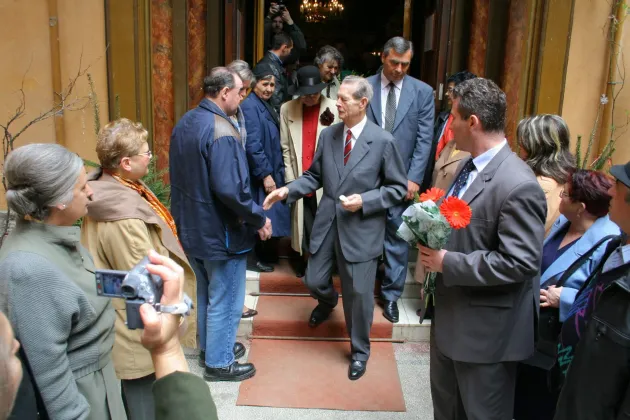 Regele Mihai, de două ori printre braşoveni. Drum lin spre ceruri, Majestate!