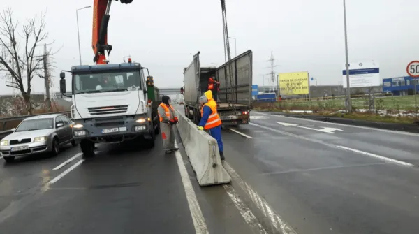 Drumarii vor monta noi parapete despărţitoare pe DN 1 şi ocolitoarea Braşovului