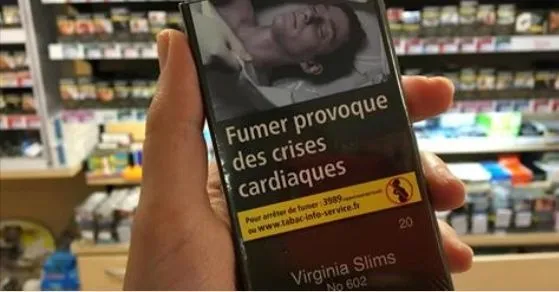 Cine este „cadavrul” de pe pachetele de ţigări
