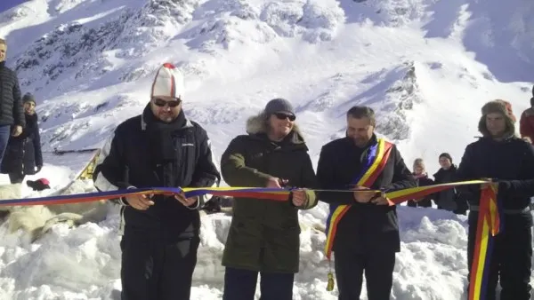 Complexul de gheaţă de la Bâlea Lac, inaugurat oficial în 2018 cu o nuntă