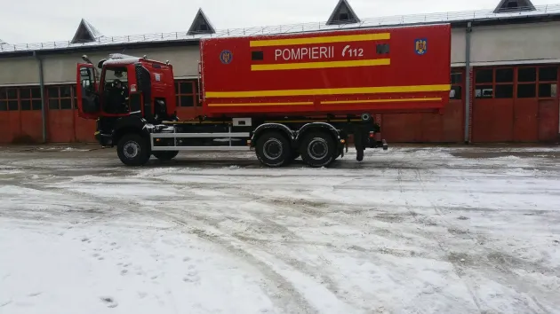 Aurospecială nouă, de 150.000 de euro, pentru pompierii făgărăşeni