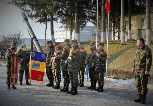 Drapel schimbat la Centrul de Instruire de la Cincu 