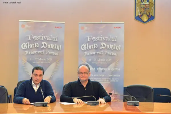 Festivalul „Gloria Domini”, deschis de părintele Constantin  Necula, cu o conferinţă la Sala Sporturilor
